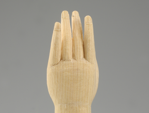 手の形　木造彫刻 butte_hiraki_03.jpg